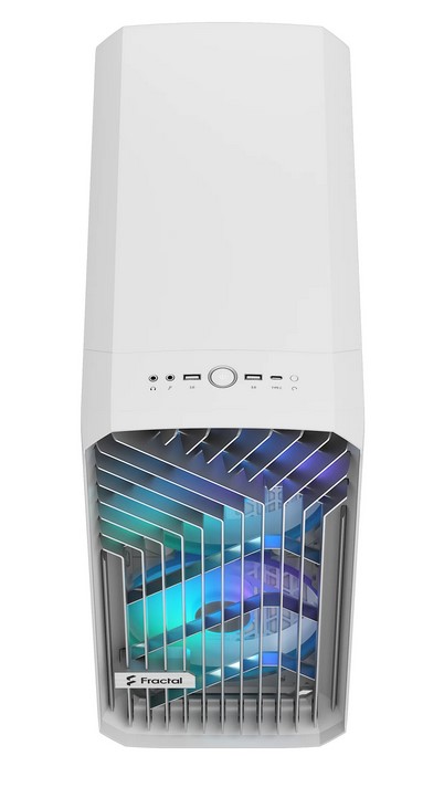 Fractal Design Torrent Compact Beyaz RGB Temper Camlı Oyuncu Bilgisayar Kasas - FD-C-TOR1C-05